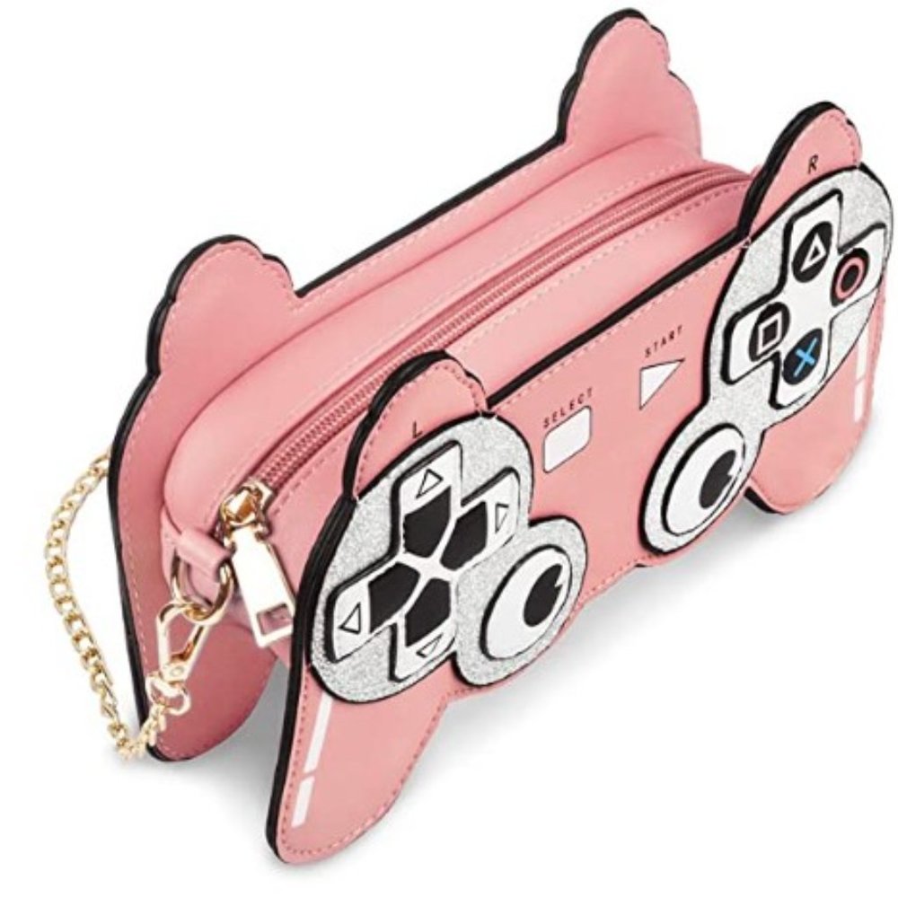 NOVELTY GAME PAD SHAPED CROSSBODY BAG - Picture 1 of 14